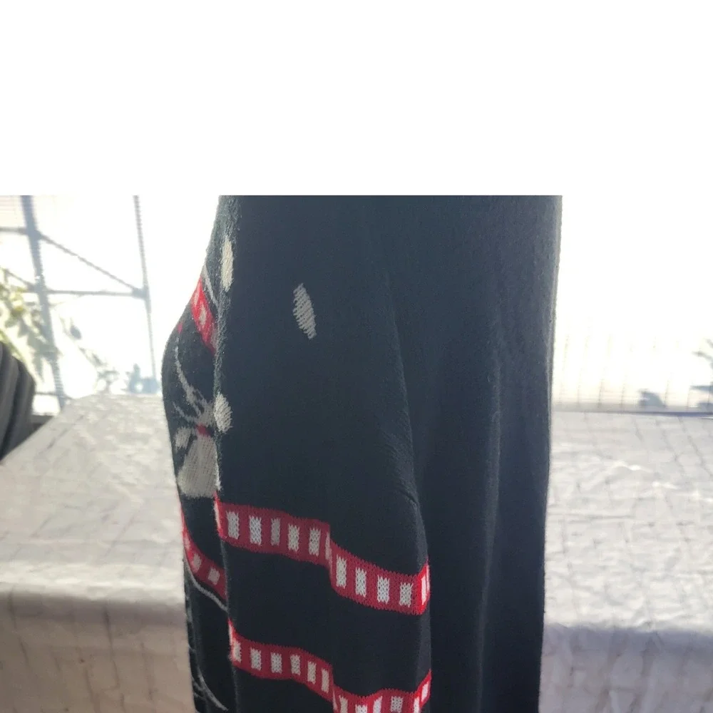 Disney Nightmare Before Christmas Jack Skellington Ugly Holiday Sweater Mens L